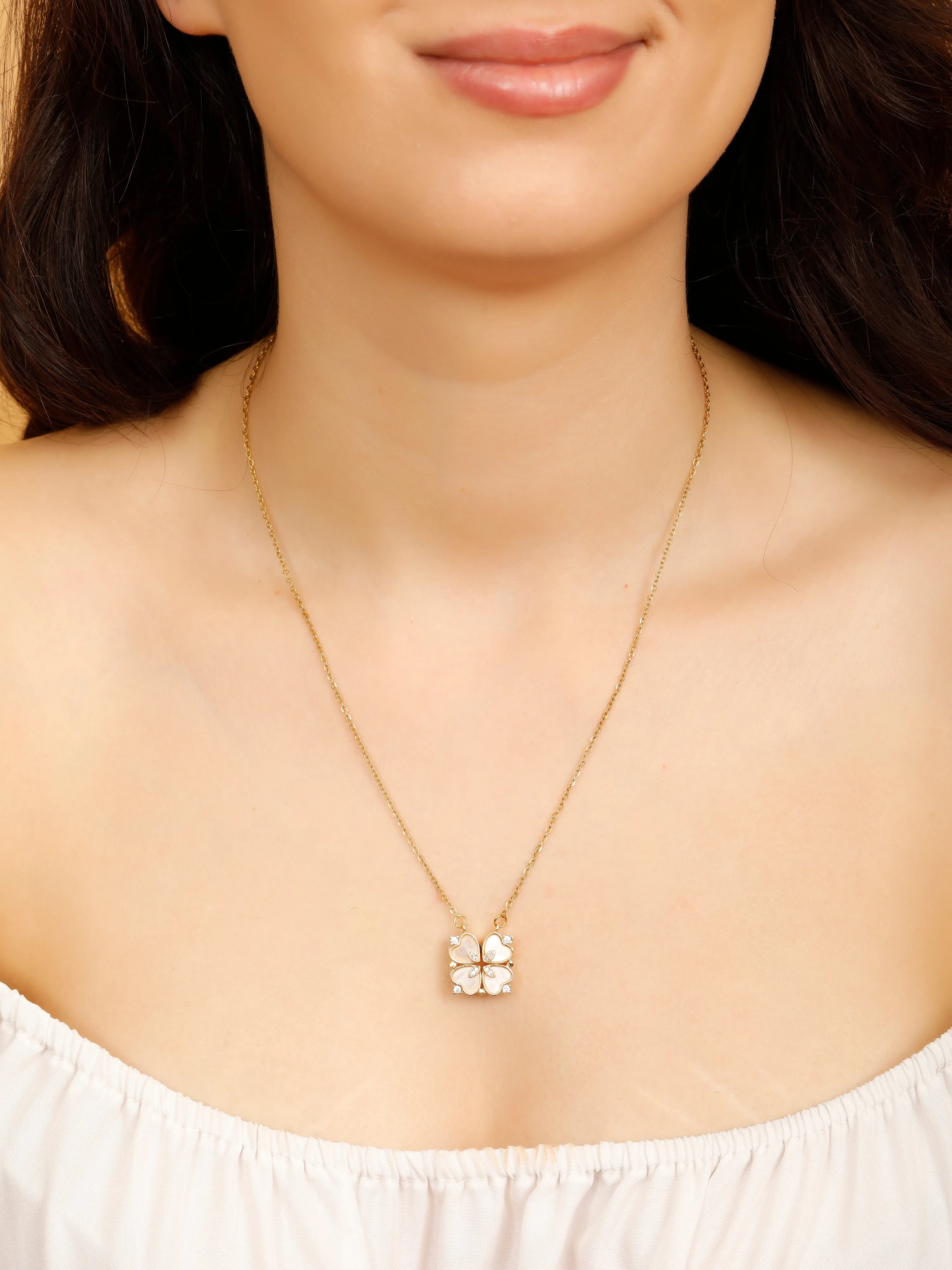 Abstract Flora/Dazzling Hearts Pendants