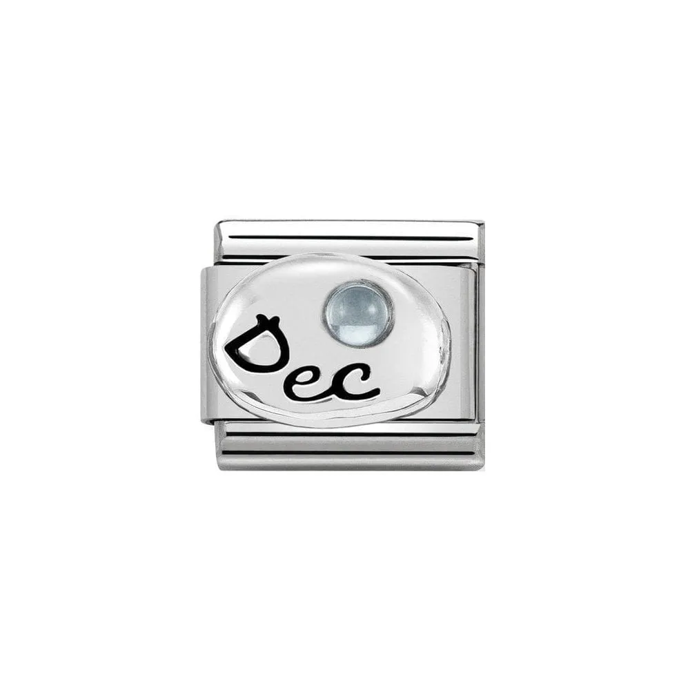 Composable Classic December Link - Silver - Topaz - 330505/12
