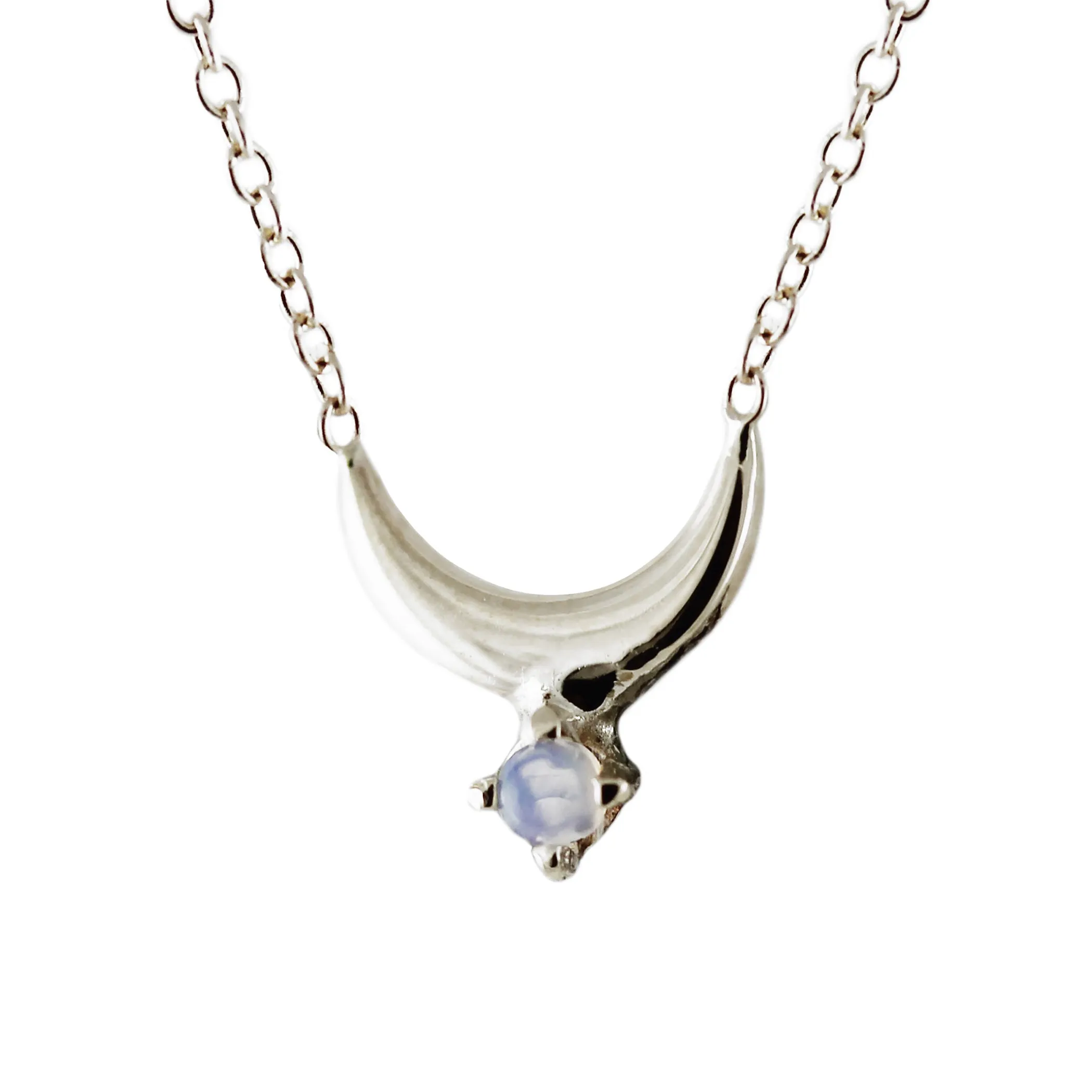 ECLIPSE LUNAR SILVER NECKLACE