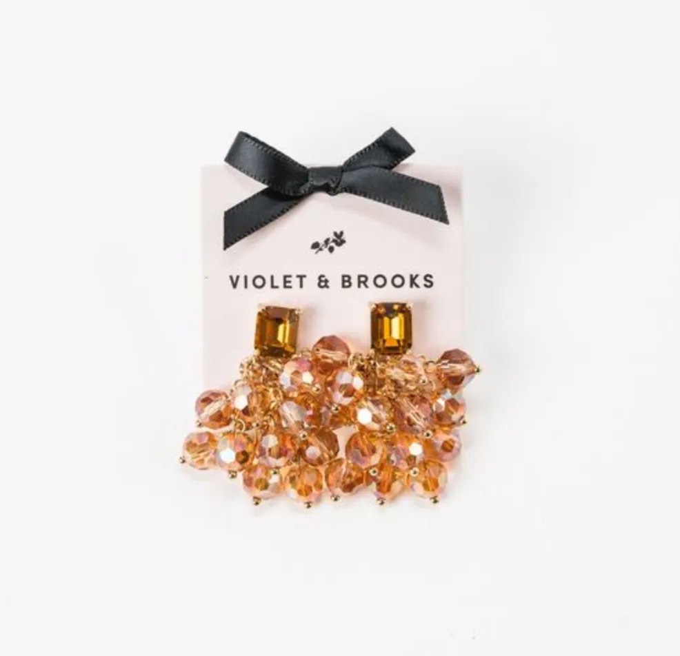 Elyse Bauble Earring - Topaz