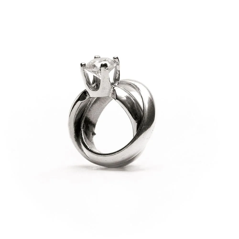 Engagement Ring, Silver