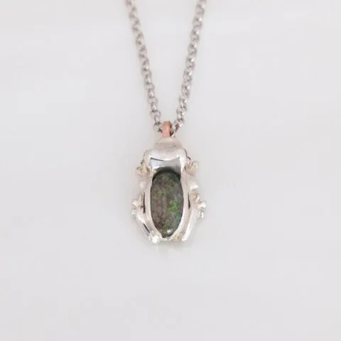 Frog Opal Pendant