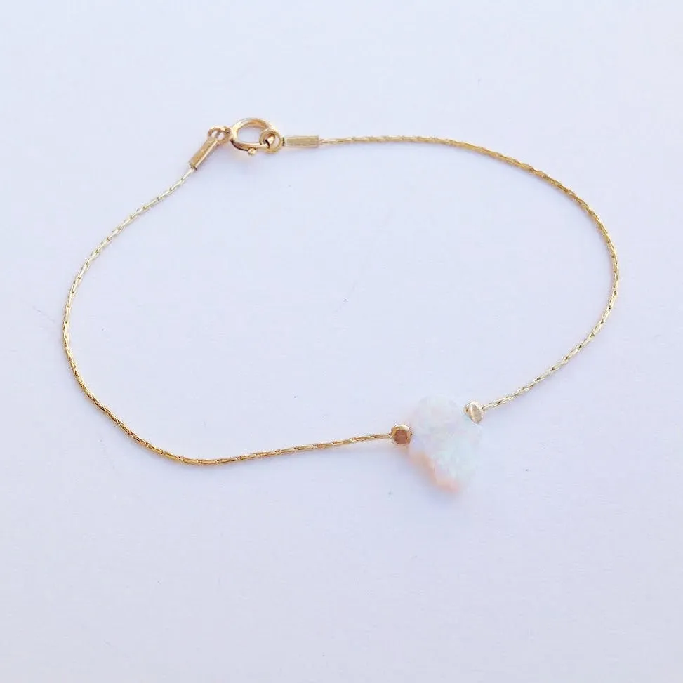 Hamsa bracelet opal hamsa bracelet gold hand protection charm bracelet