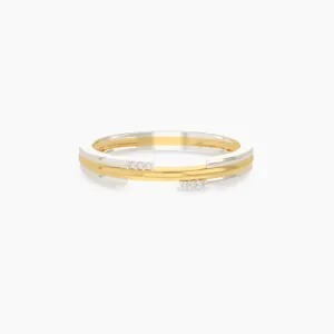 Handsome Gold Diamond Ring for Men
