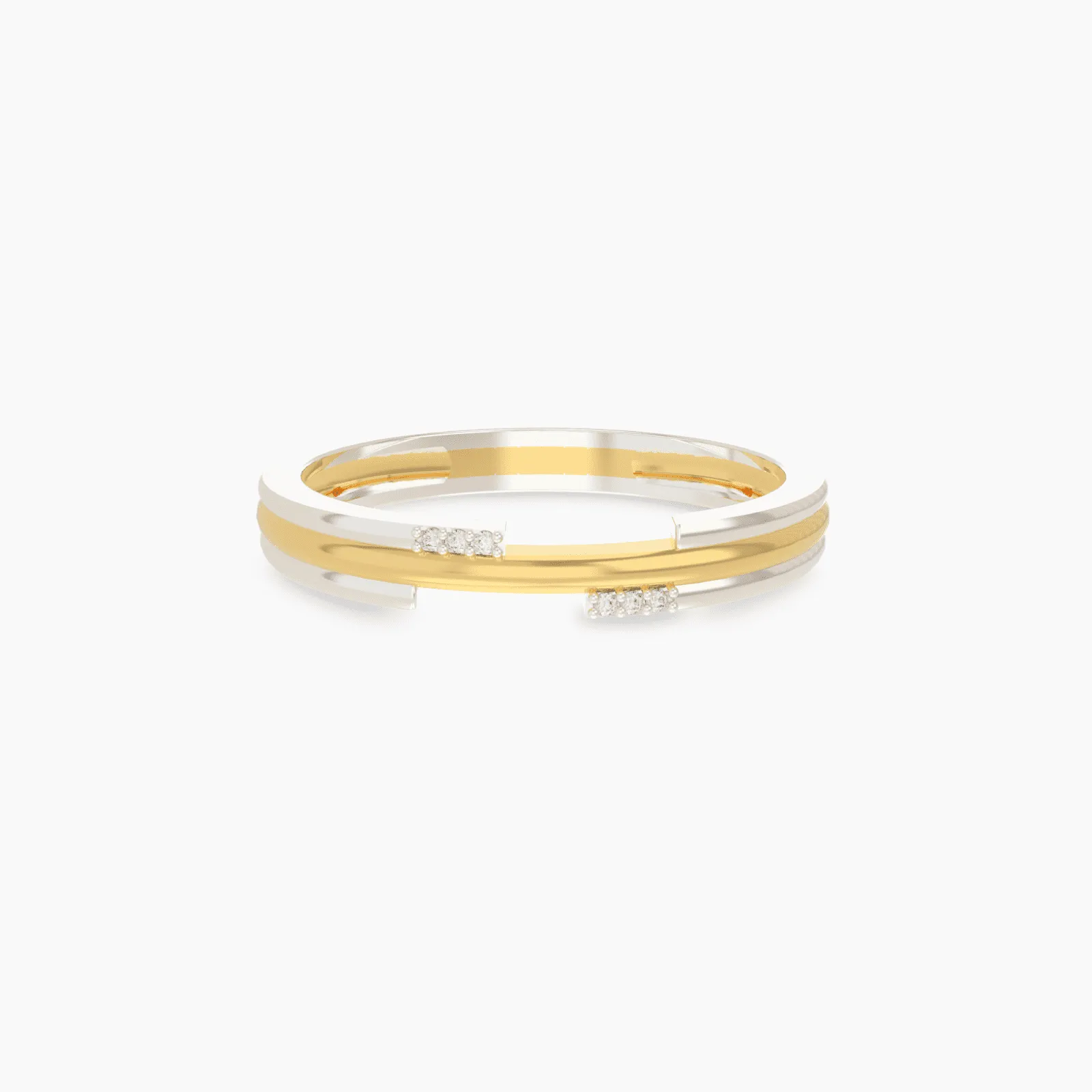 Handsome Gold Diamond Ring for Men