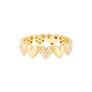 Heart Infinity Ring