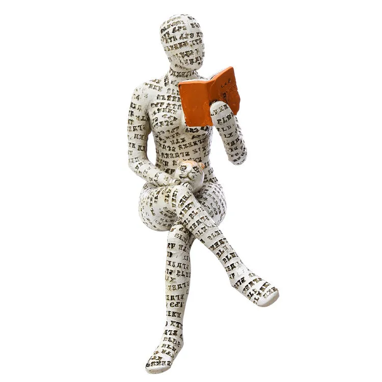 🔥Last Day 49% OFF🔥📚Nordic Modern Reading Woman Statue