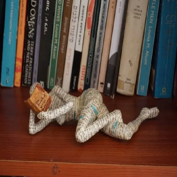 🔥Last Day 49% OFF🔥📚Nordic Modern Reading Woman Statue