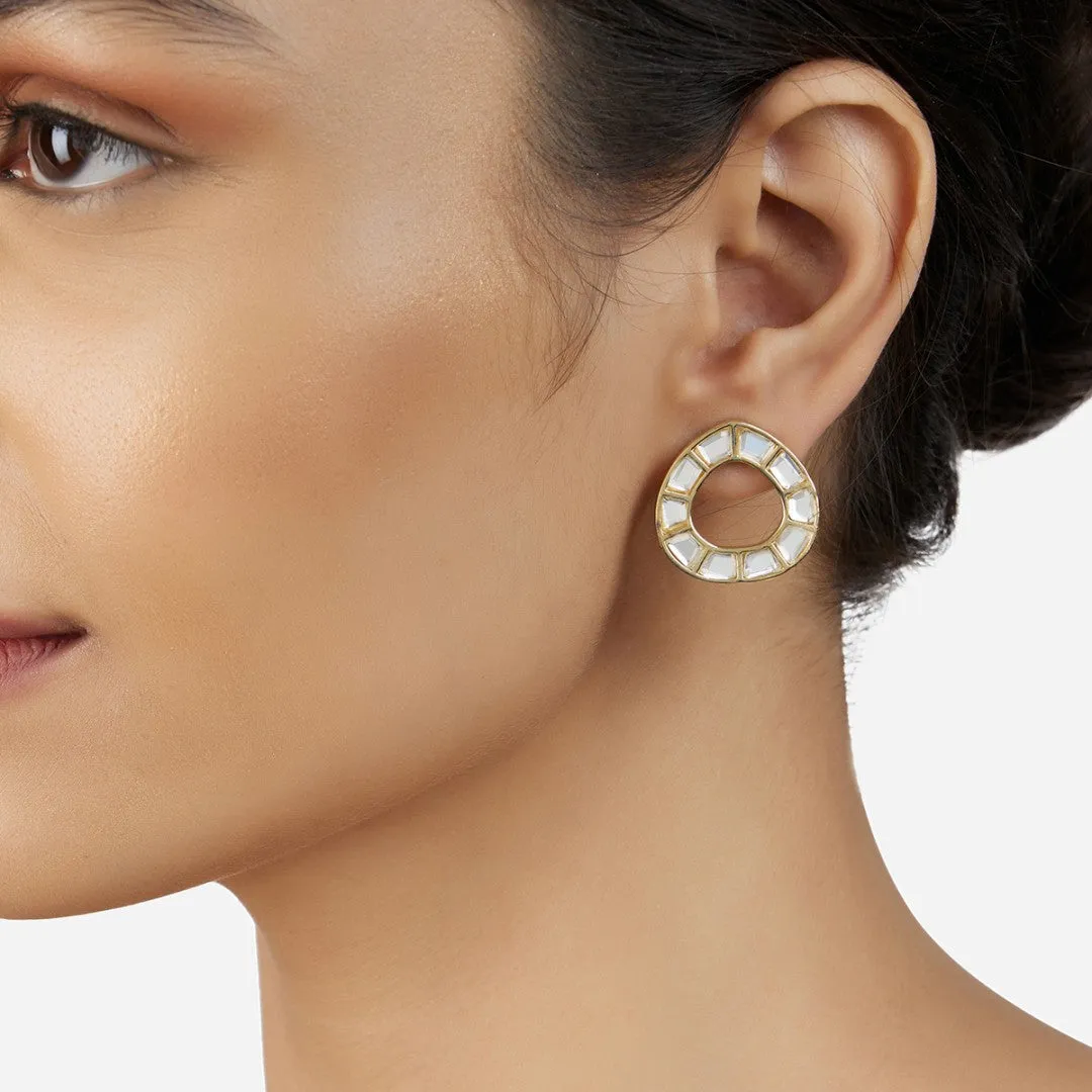 Lumen Oval Earrings