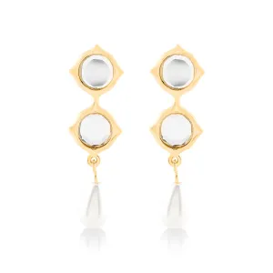 Lumen Pearl Drop Earrings