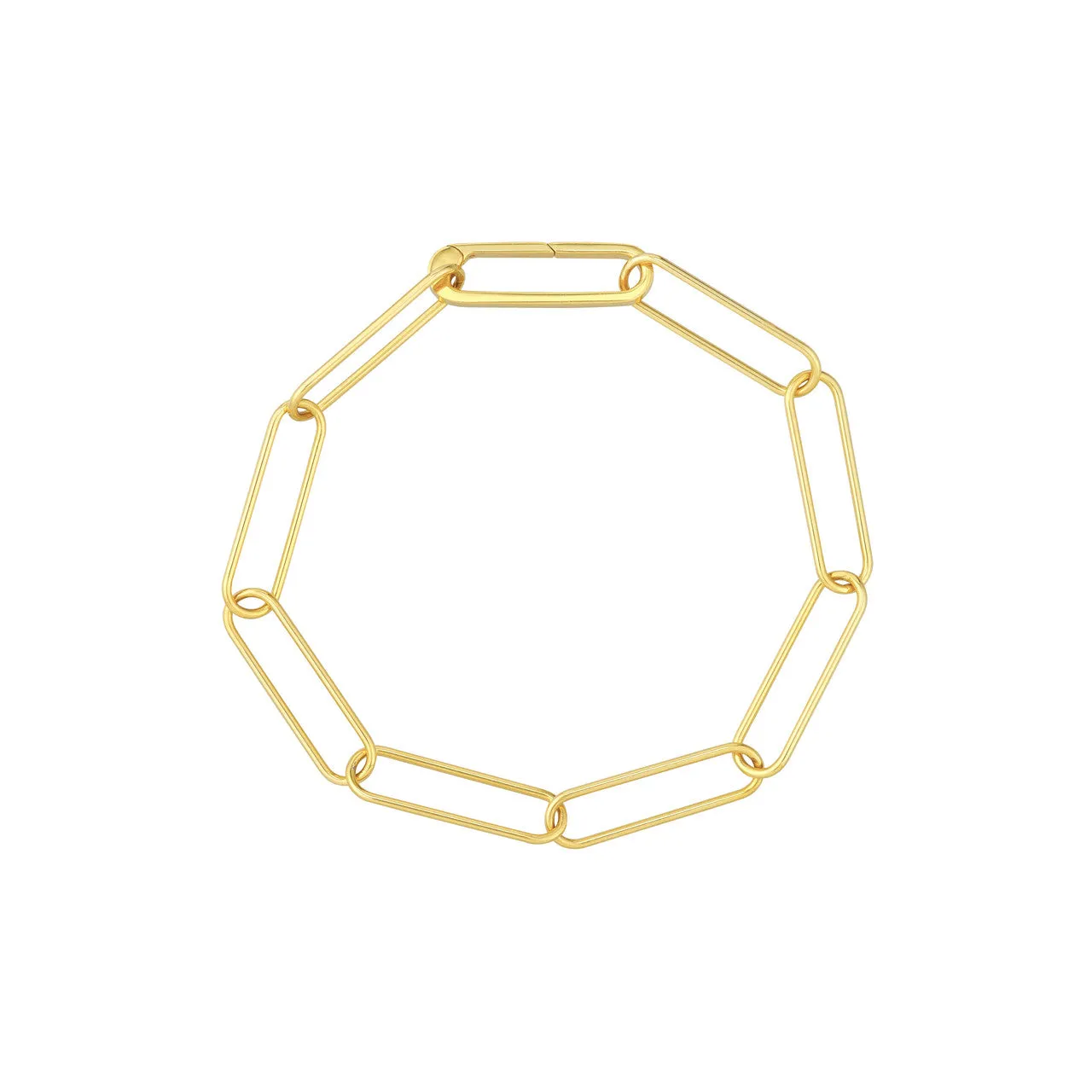 Paperclip Link Bracelet