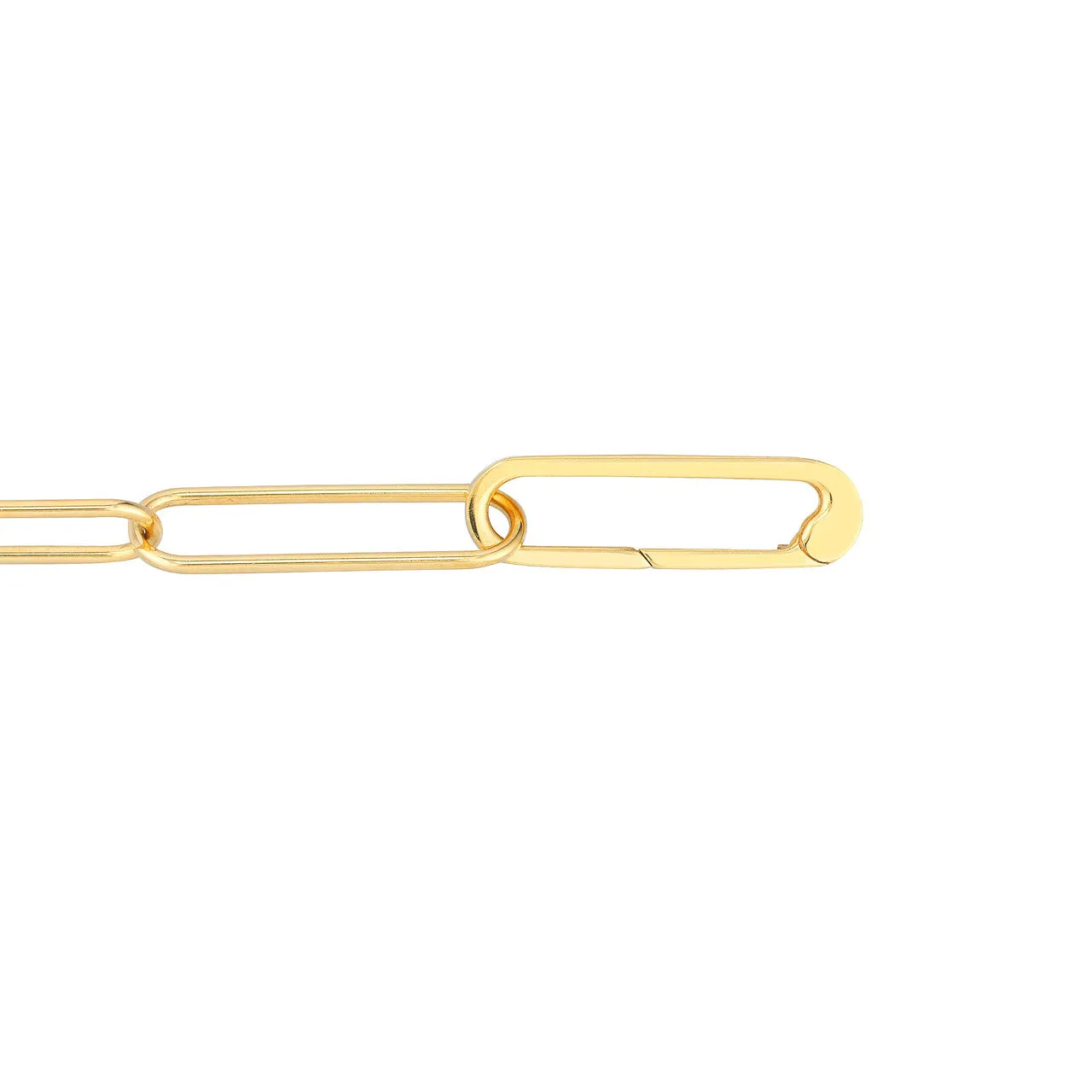 Paperclip Link Bracelet