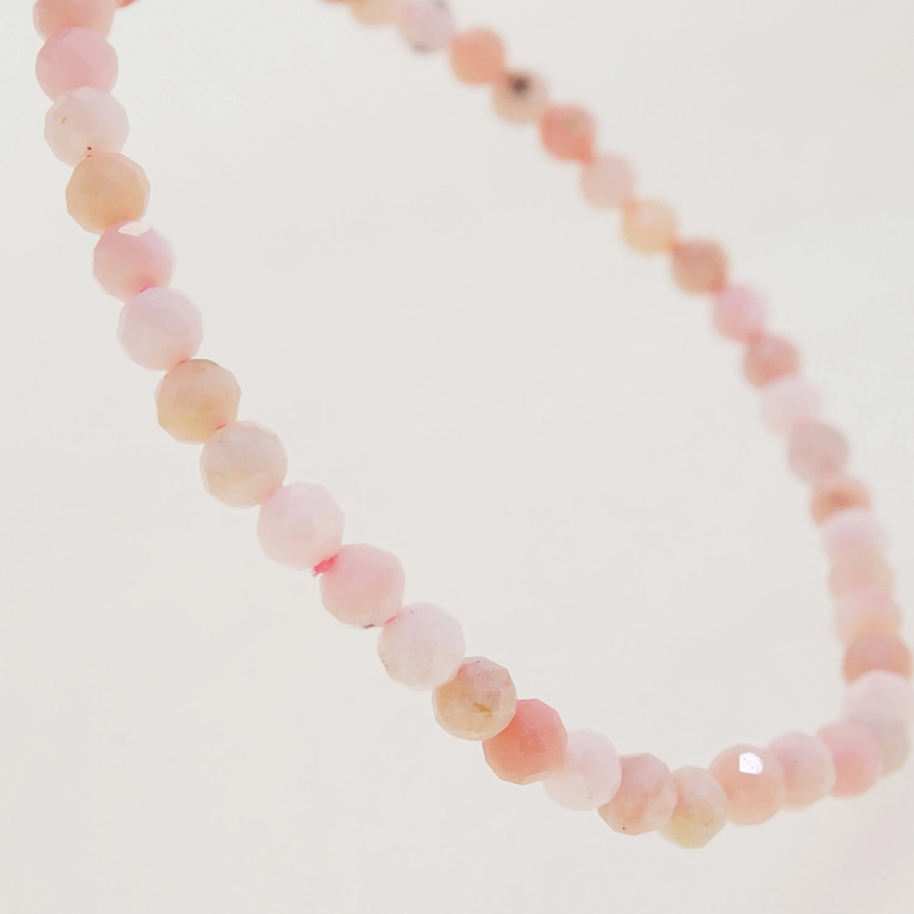 Pink Opal Faceted 4mm