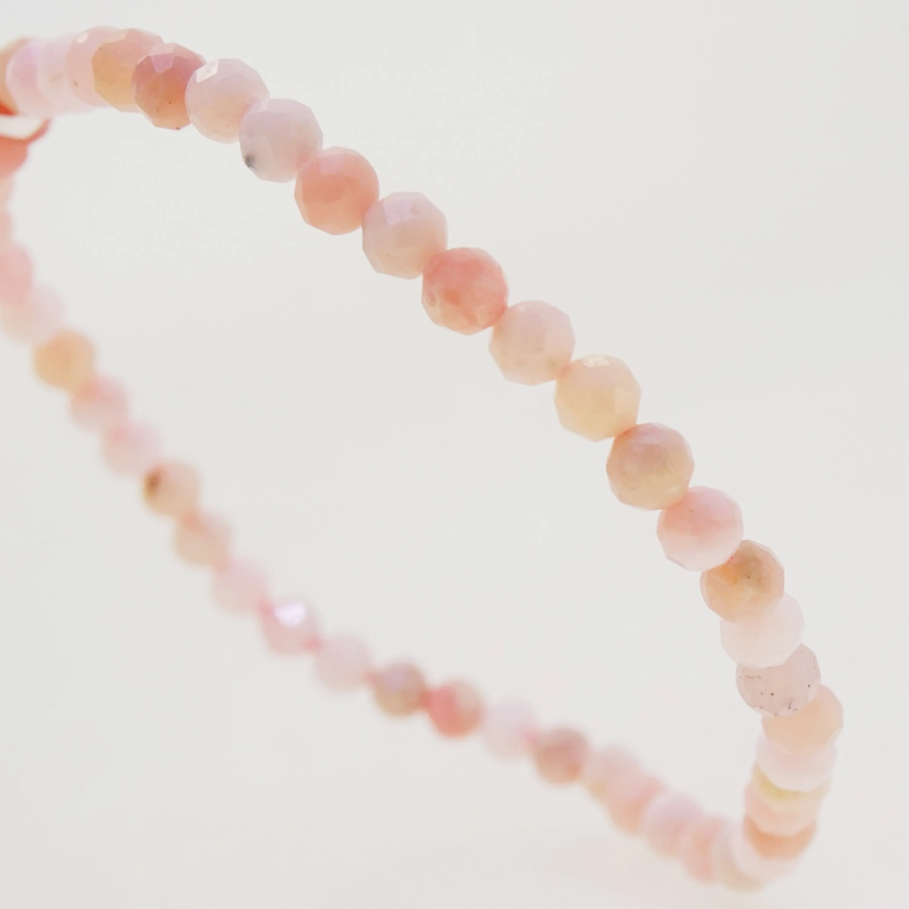 Pink Opal Faceted 4mm