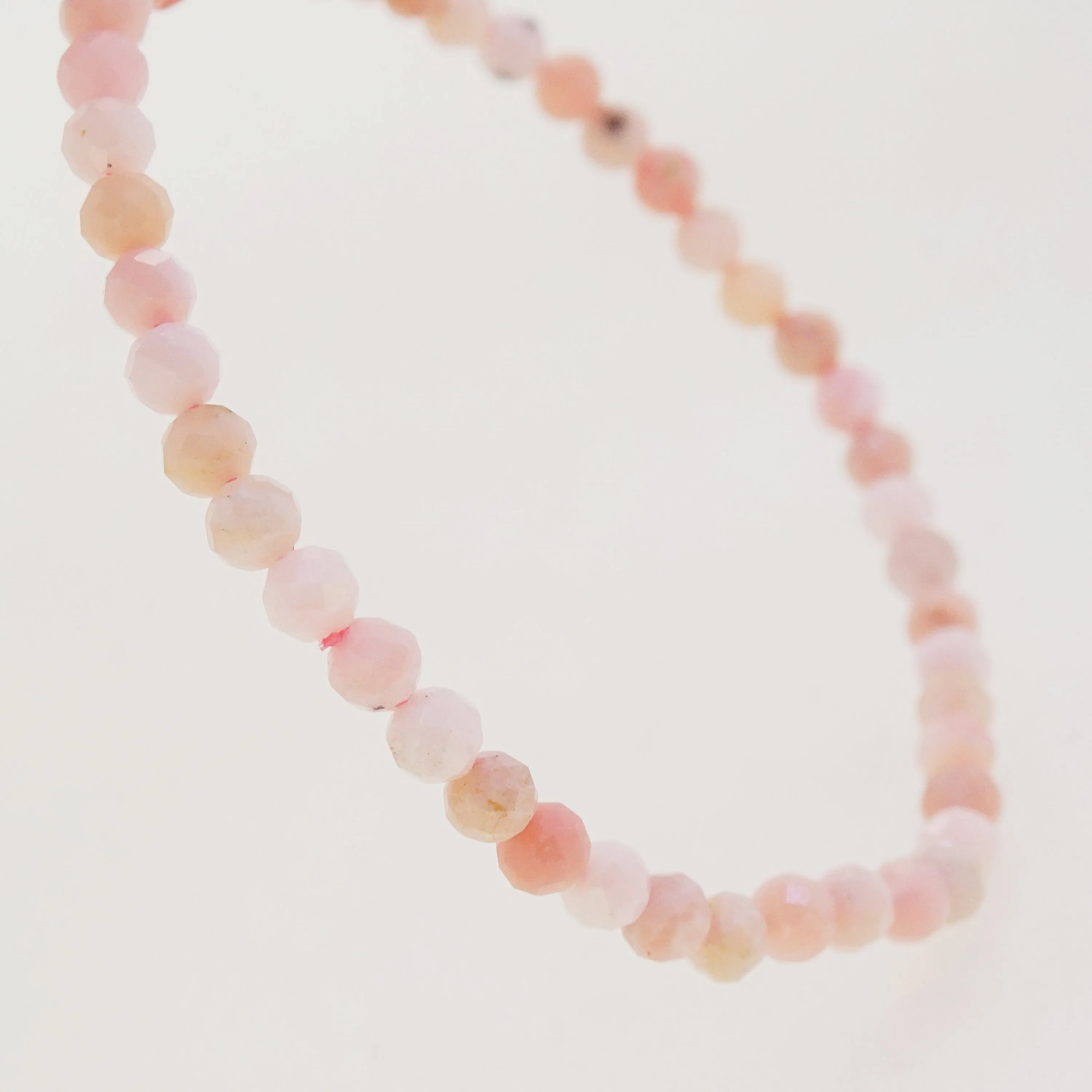 Pink Opal Faceted 4mm