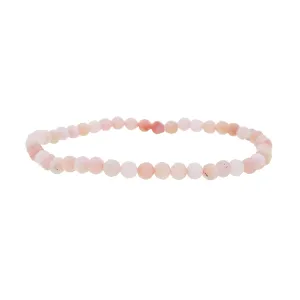 Pink Opal Faceted 4mm