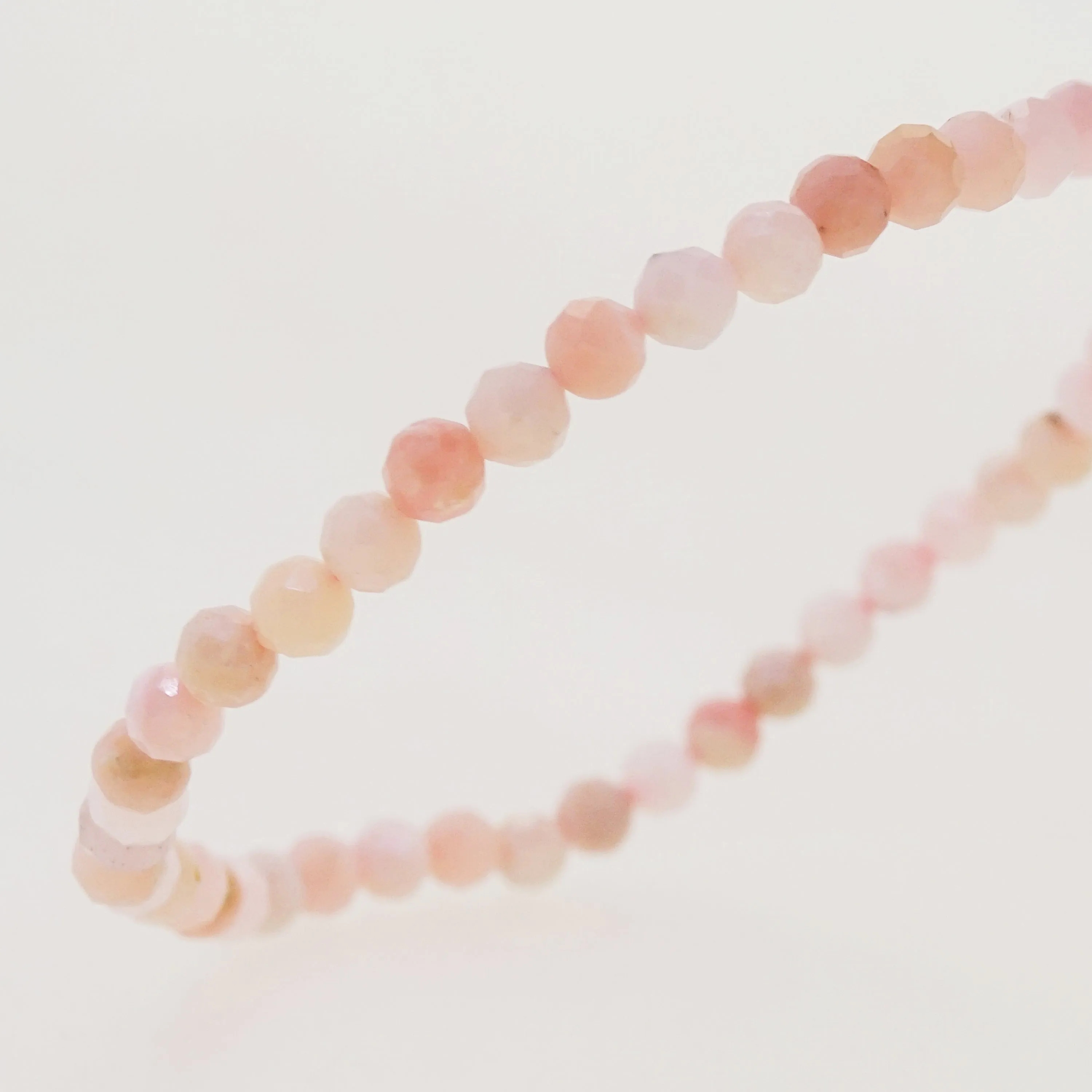 Pink Opal Faceted 4mm