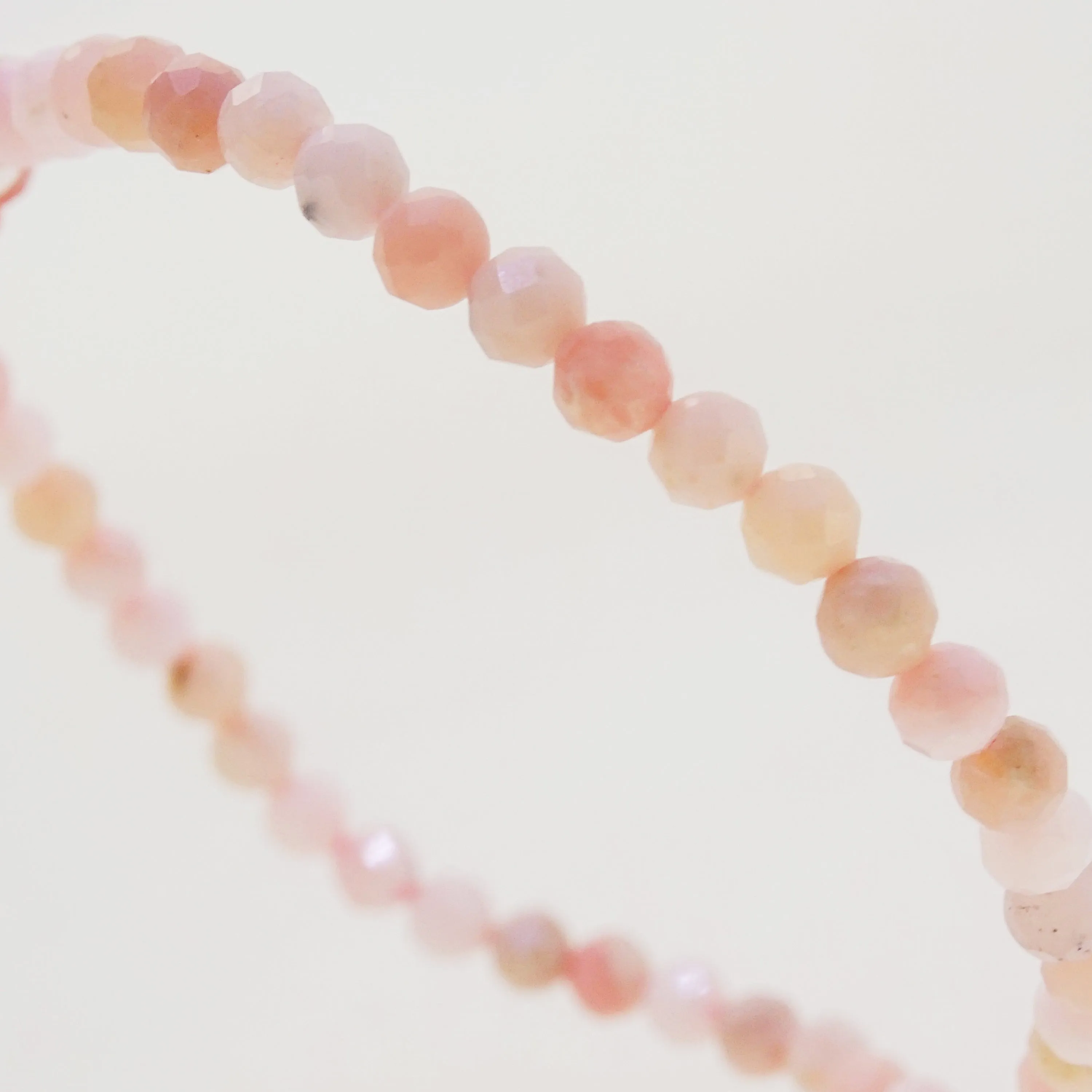 Pink Opal Faceted 4mm