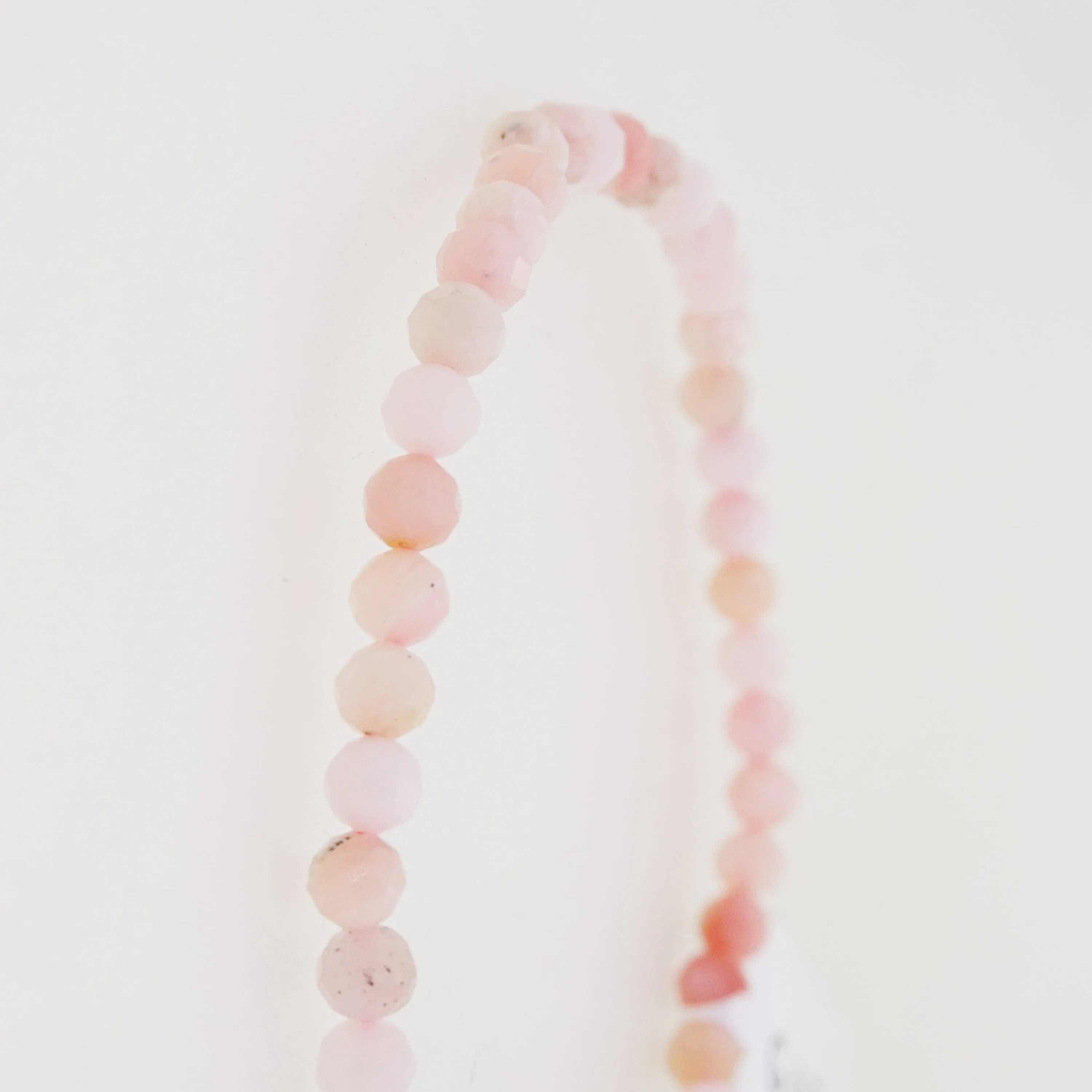 Pink Opal Faceted 4mm