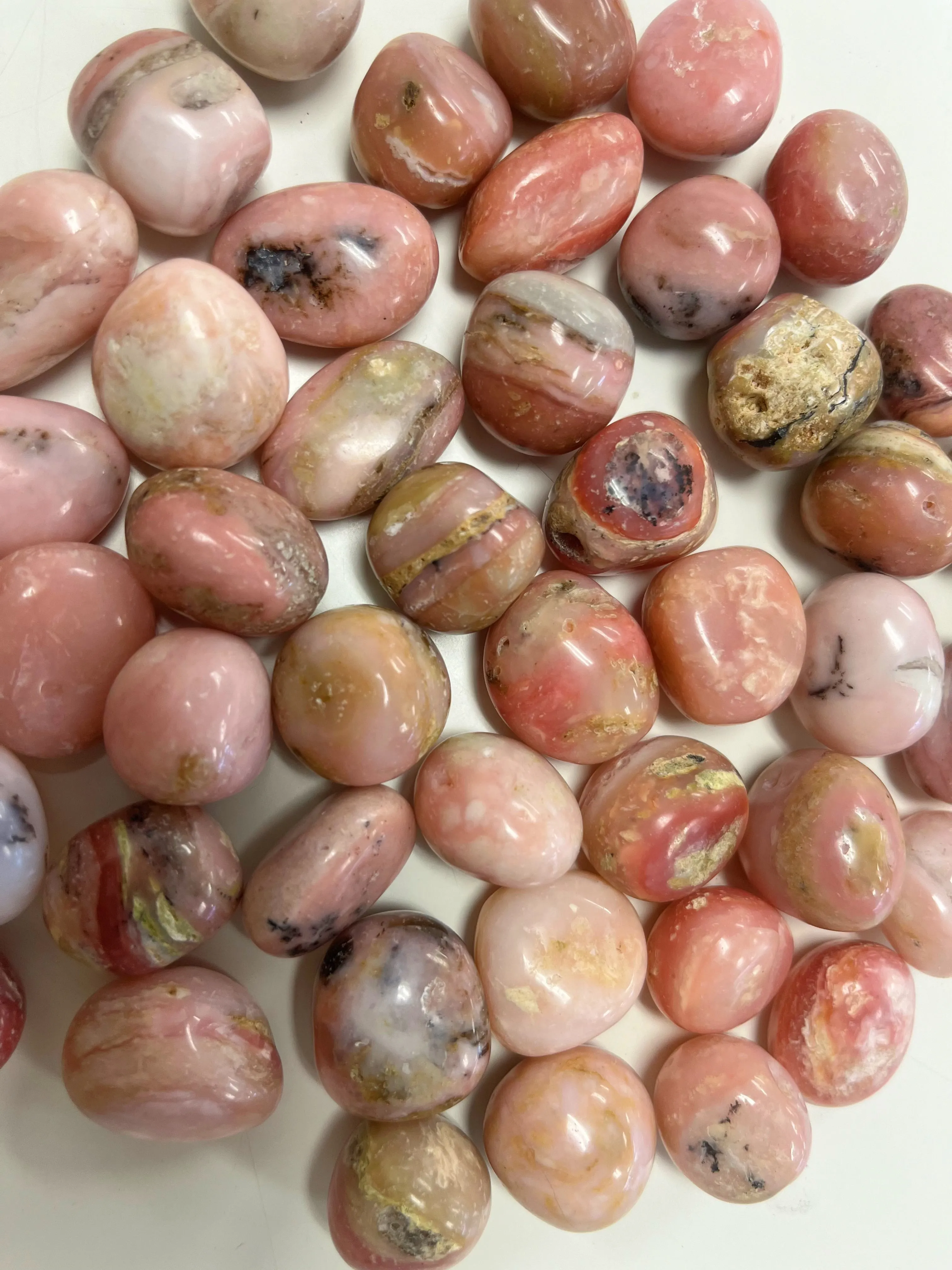 Pink Opal Tumbled