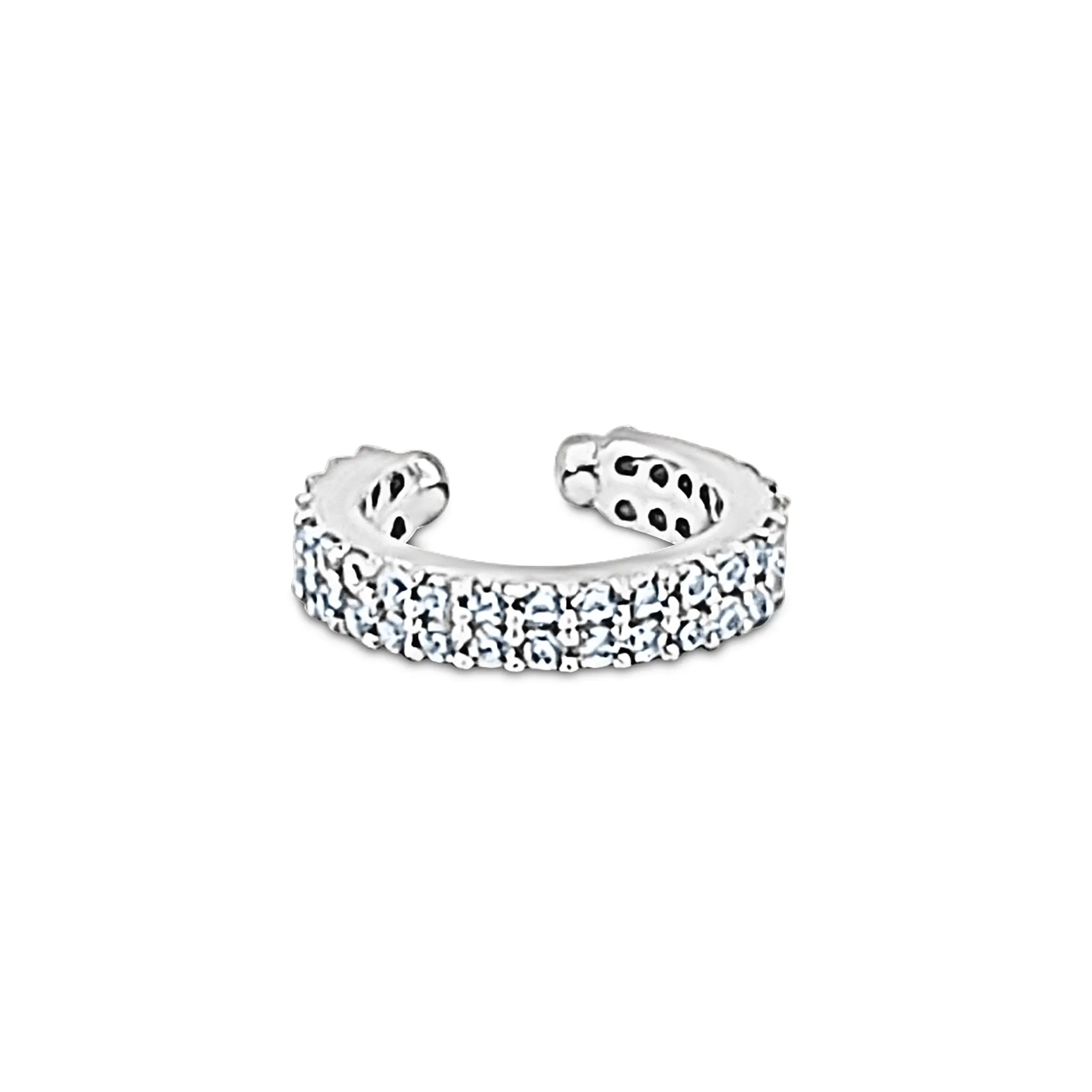 Radiant Elegance Silver Ring