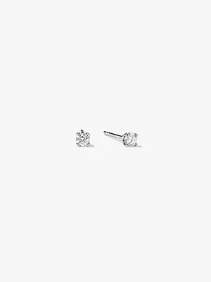 Sapphire Silver Studs