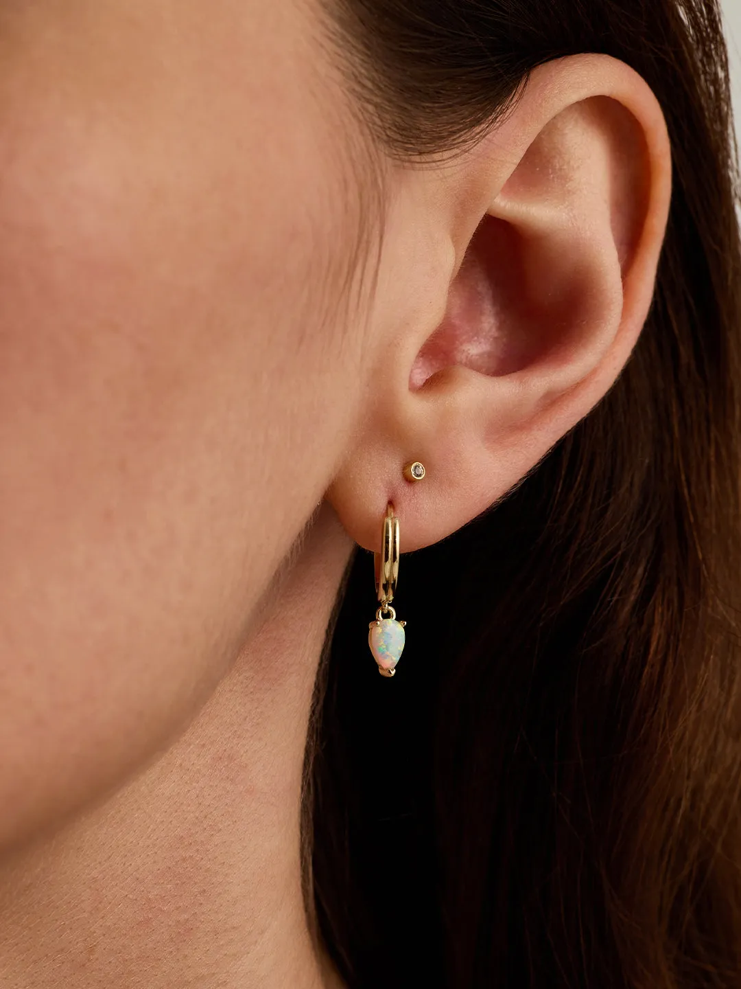 Teardrop Opal Drops