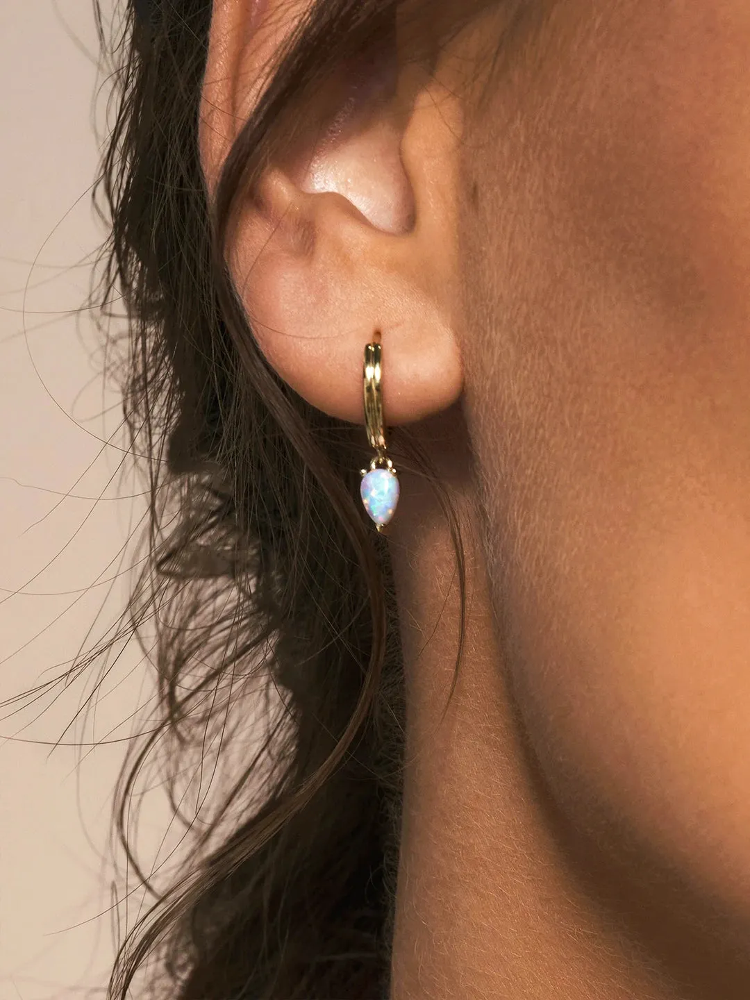 Teardrop Opal Drops