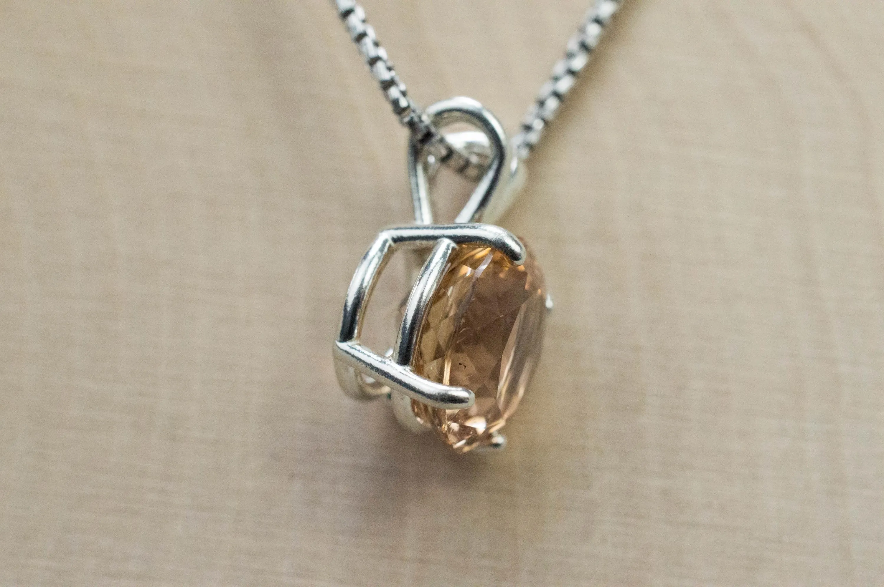 Topaz Pendant; Natural Untreated Ukraine Topaz; 6.445cts